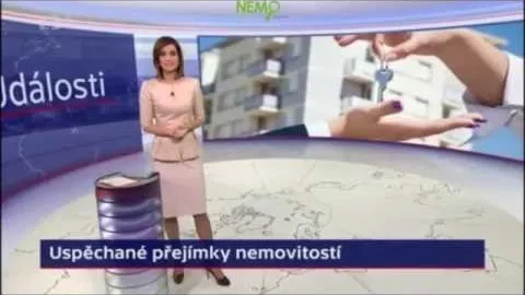 Reportáž relácie Události ČT o prevzatí novostavby s inšpektorom Nemoinspekt